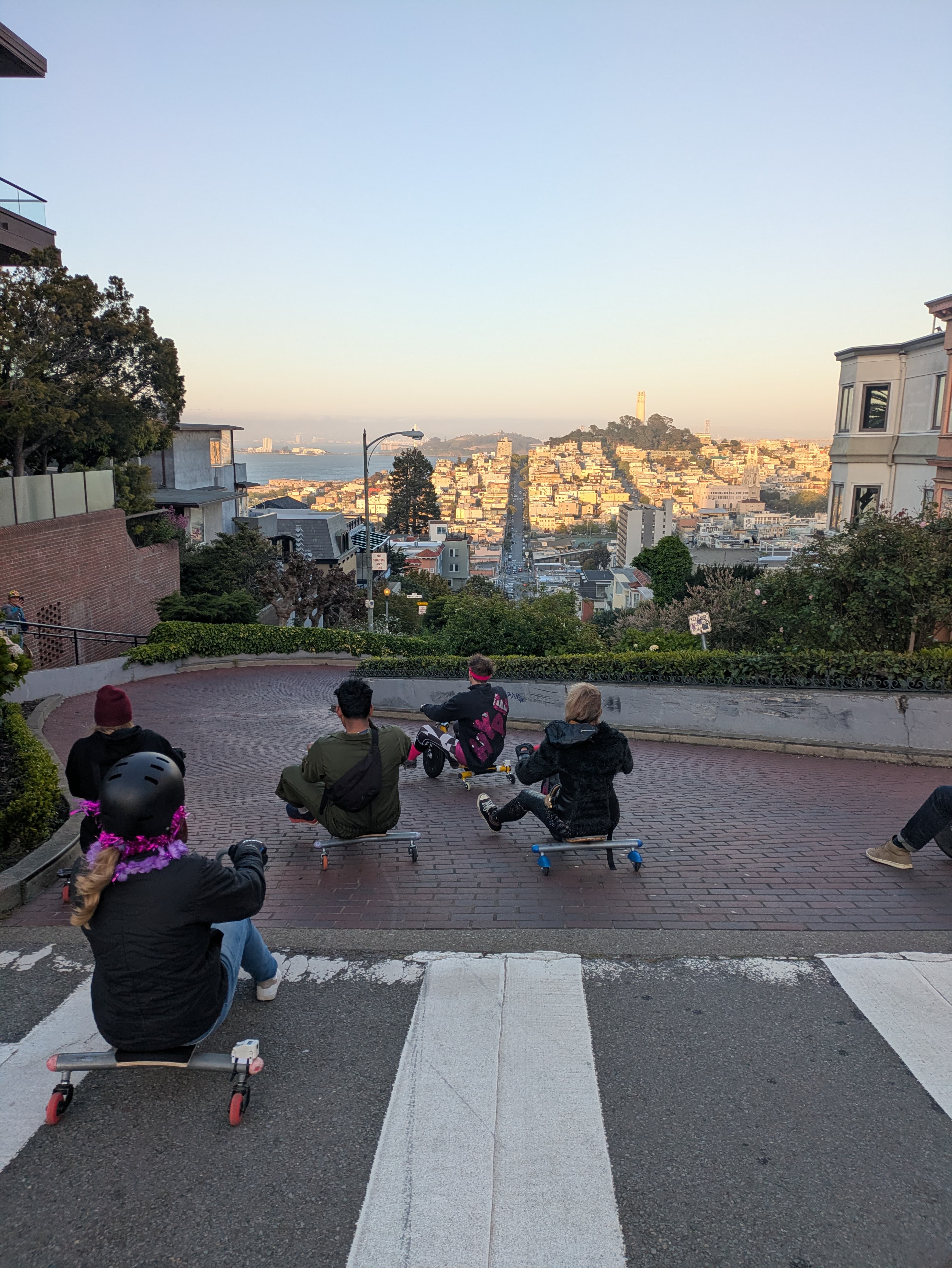 Underground big wheels racing